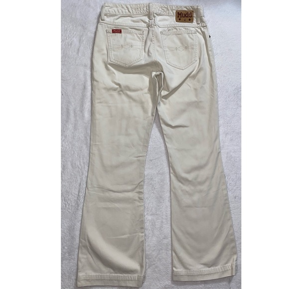 Vintage 00s y2k MUDD khaki low rise flare pants - Picture 2 of 8